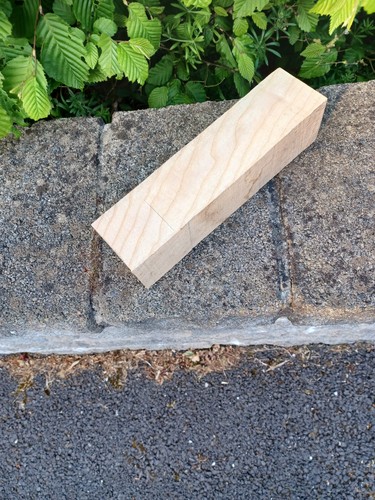 Wood blank turning - wood, oak