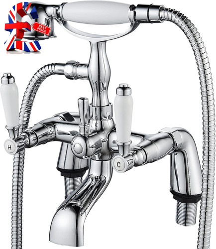 Traditional bathtub mixer tap - traditional,
