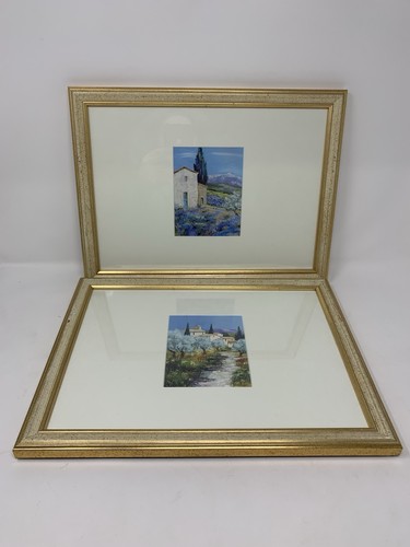 Pair printed pictures - of,