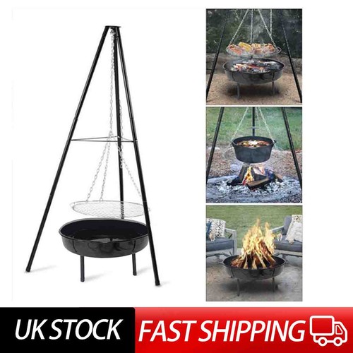 Outdoor cooking fire pit - pit, w/