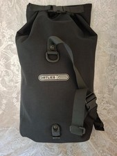ORTLIEB Black 25L Waterproof Bag QL2 System Reflective Roller Bag Excellent