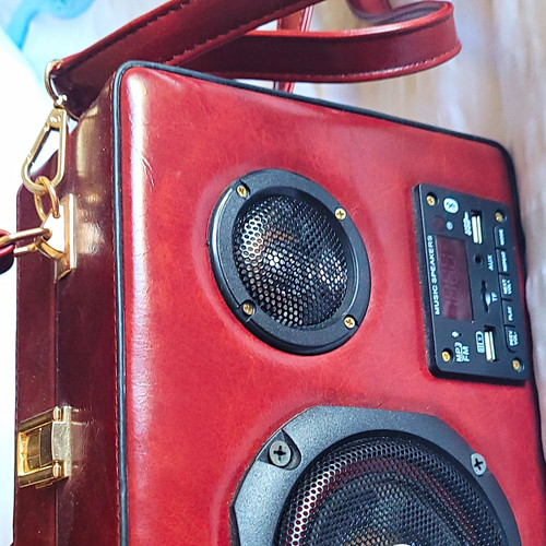 Music bag speakers portable - speakers,