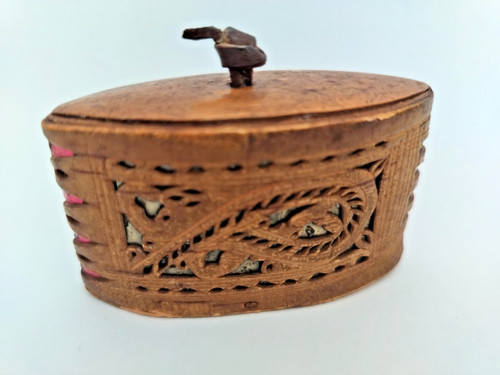 Antique wooden wood birch