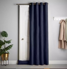 1 Door Curtain Velvet Chenille