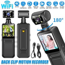 4K HD WiFi 180° Rotation Handheld Sports Cam Vlog Camera Pocket Action Camera DV
