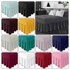 Fitted Pleated Valance Sheet