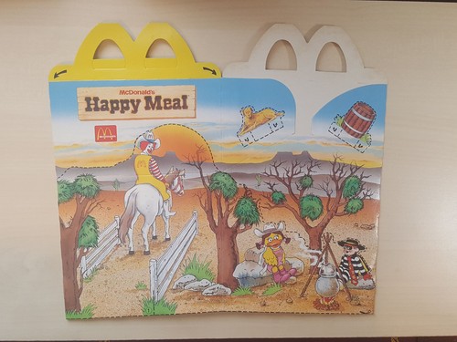 Mcdonalds 1995 unused happy - mcdonalds,