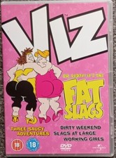 OH LORDY IT'S THE FAT SLAGS! (VIZ, Rare UK DVD, 3 Saucy Adventures, Kathy Burke)