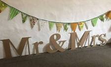 Mr & Mrs, Mr & Mr, Mrs & Mrs GIANT LETTERS sign 1 meter tall or 80cm, 60cm, 40cm