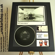 Pet Shop Boys SIGNED NEIL