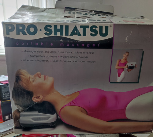 Pro shiatsu portable massager - portable,