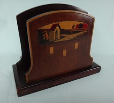 Vintage Wooden Letter Rack