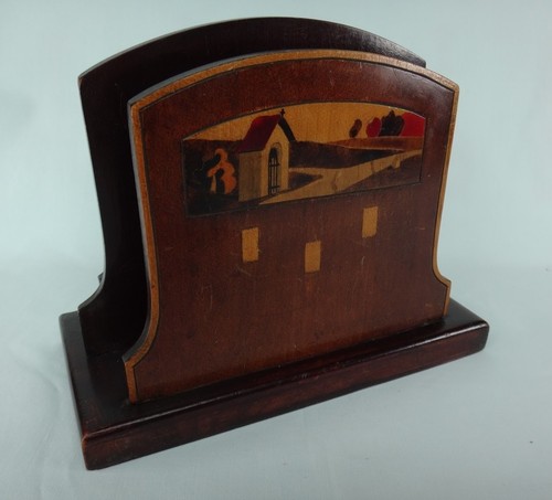 Vintage wooden letter - wooden, rack