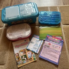 Large Aqua Beads Bundle Craft Making Jewellery Beads Job Lot As Per Photos.