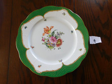 TWO Herend - China /Green Fish