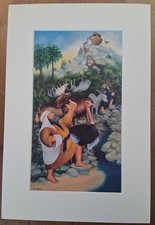 Beryl Cook mounted print - The