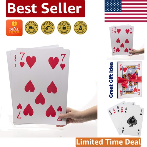 Jumbo playing cards - jumbo, x