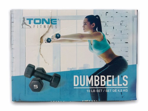 Tone fitness dumbbells - fitness, 10