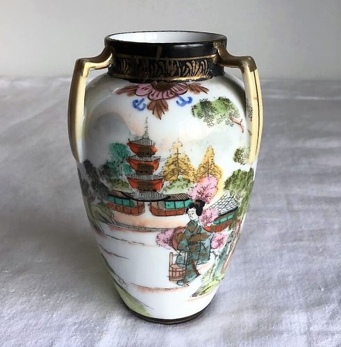 Vintage hand painted three - hand,