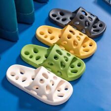 Women & Men Indoor Shower Bath Slippers Non-Slip Home Bathroom Sandals Shoes ~