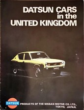 Datsun Cars 100A / B110 / 510 / 280C / 240Z Brochure 1972