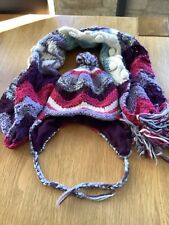 Fat Face Bobble Hat With Matching Scarf