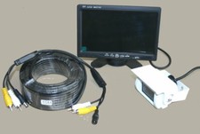 Rear View White Camera and