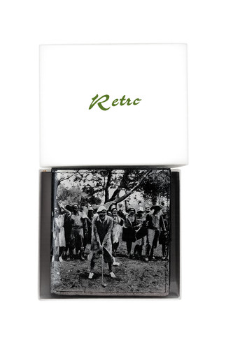 Retro golf design - retro,