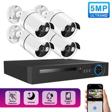 4CH 5MP DVR CCTV SYSTEM KIT IR