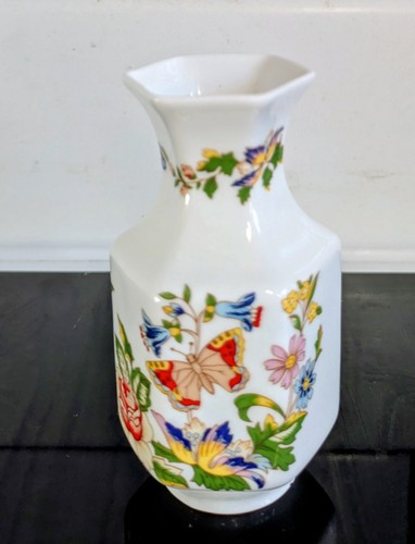 Vintage aynsley vase pristine - aynsley,