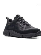 Clarks TriPath  Sprt GTX Women's Leather Trainers Black Uk Size 7 D 