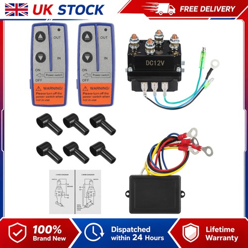 Winch relay kit pre wired - winch,