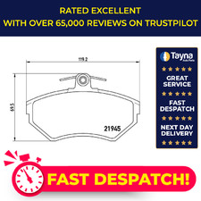 Brake Pads Set fits VW CADDY