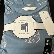 LADIES M&S XL 20-22 BLUE MIX