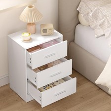 2x WOLTU Chest of 3 Drawers
