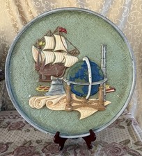 MCM Vintage Nautical Chalkware