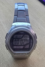 CASIO WV-58U MENS WAVECEPTOR MULTI BAND 5 RADIO CONTROLLED BLACK GREY DIAL