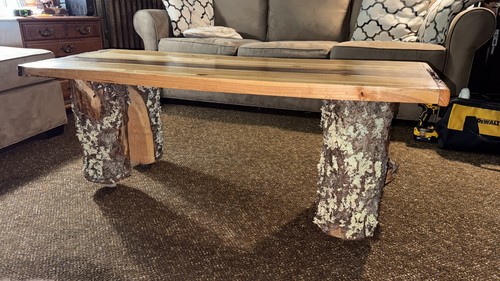 Hand made coffee table - coffee,