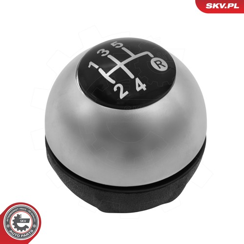 Silver speed gear knob - silver, 5