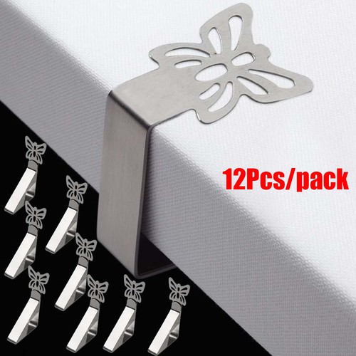 Pack tablecloth clips - 12,