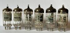 6 x Brimar Mazda Mullard ECC82  -  12AU7  -  ECC81