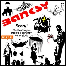 Banksy Wall Sticker