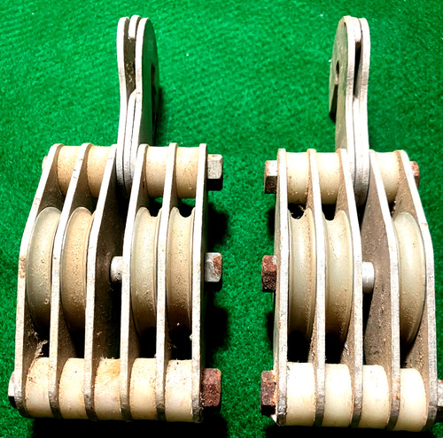 Poly rope hoist pulley wheel - rope,