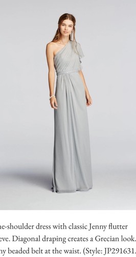 Bnwt jenny packham platinum - bnwt,