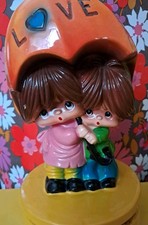 Vintage Kitsch Boy Girl Love