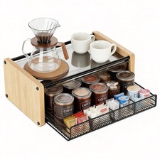 Tea Bag Organizer 2 Tier Tea