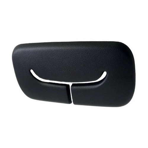 Rear black seat belt - black,