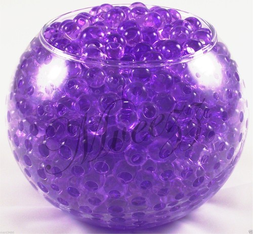 Purple water beads aqua - purple,