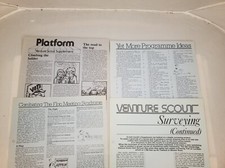 VINTAGE Scout Magazine Venture Scout Supplement 1973-1981 (see details below)