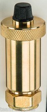 TEAMS BRASS AUTOMATIC AUTO BOTTLE AIR VENT 15MM COMPRESSION AIRVENT VALVE